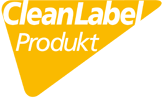 „Clean Label“ steht für „saubere Zutatenliste“ und „saubere Deklaration“ in Fertigerzeugnissen - Logo