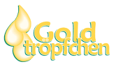 Goldtröpfchen – reines Pflanzenöl. Logo