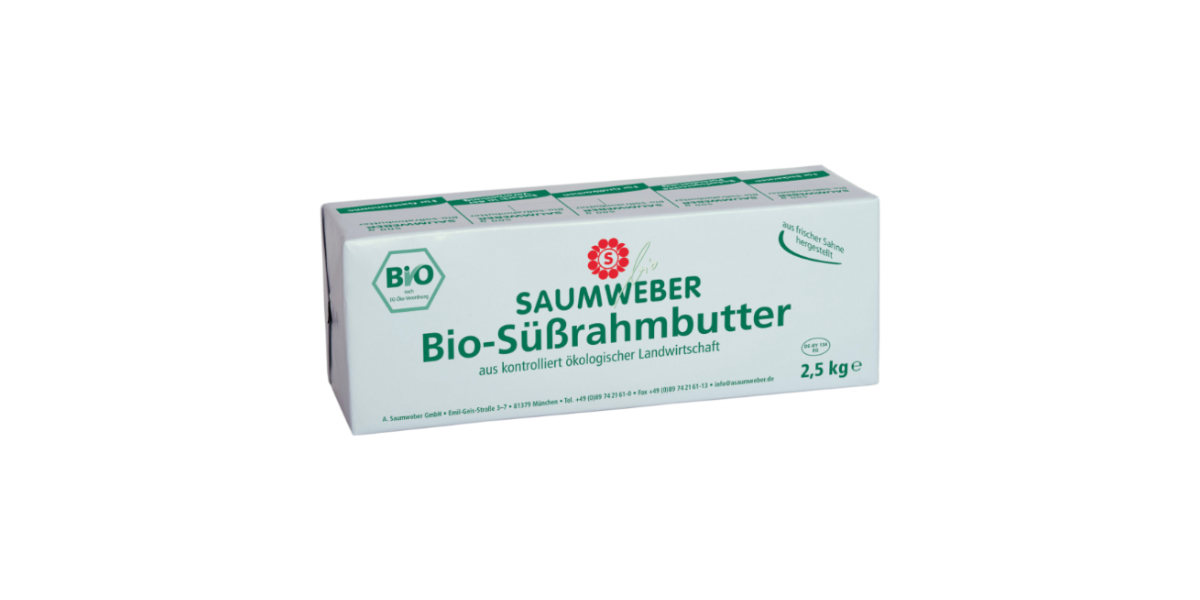 Bio-Süßrahmbutter